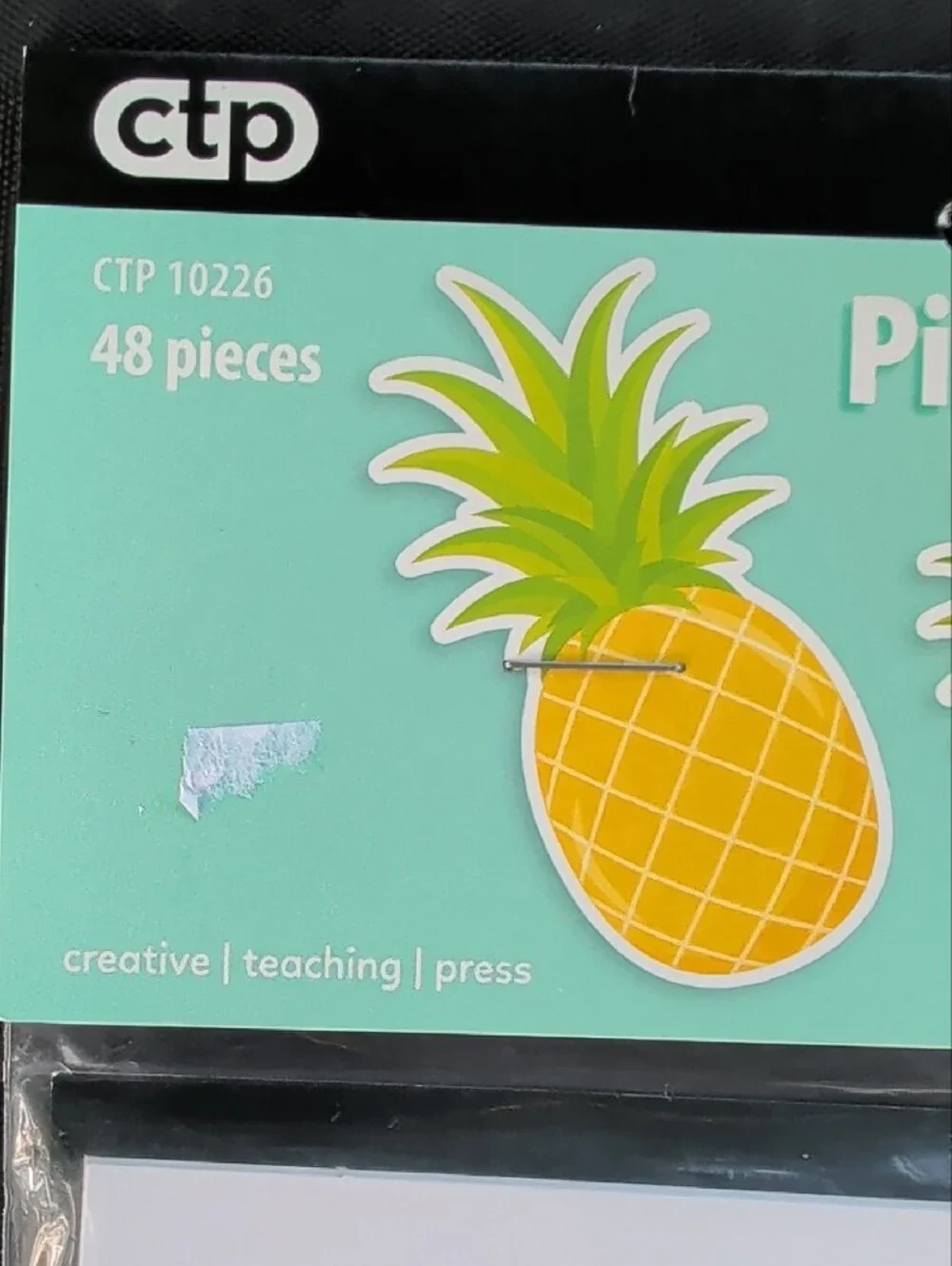 Pineapple Party Paper Cutouts